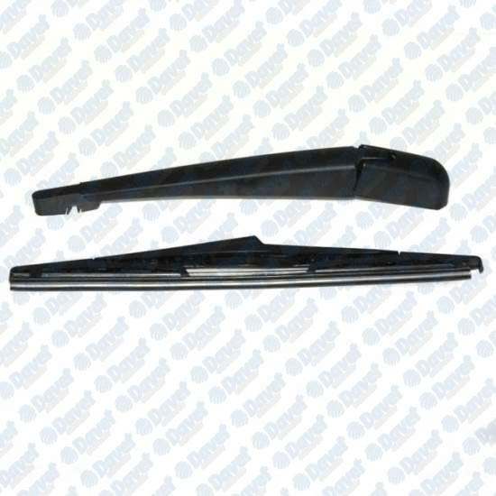 PLASTECH P12387 Arka Silecek Kolu + Silecek Supurgesi + Kapak Qashqai 2014-